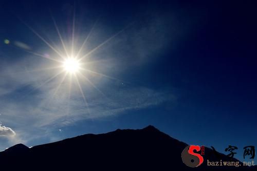 梦见太阳很刺眼